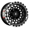 15X8 139.7X6 ET-10 CB110 BLACK/RING POLISH/RIVET BLACK