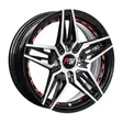 14X6 100X4 ET30 CB73.1 BLACK MACHINE/UNDERCUT