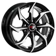 14X6 100/114.3X8 ET25 CB73.1 BLACK MACHINE