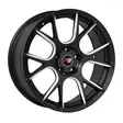 18X8 112X5 ET35 CB66.6 SMATE BLACK/MILLING