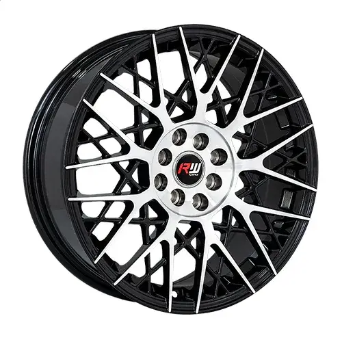 17X7.5 100/114.3x8 ET42 CB73.1 BLACK MACHINE - 1
