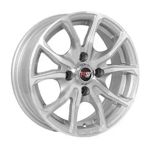 13X5.5 100X4 ET30 CB73.1 SILVER MACHINE - 1