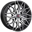 13X5.5 100x4 ET30 CB73.1 BLACK MACHINE