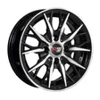 13X5.5 100X4 ET30 CB73.1 BLACK MACHINE