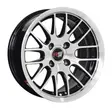 14X7 100X4 ET20 CB73.1 BLACK MACHINE/LIP POLISH