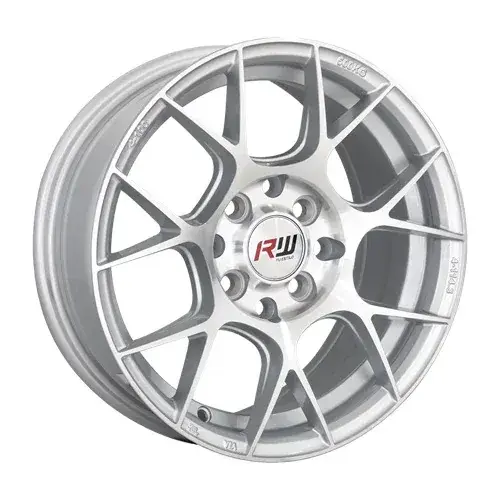 14X6 100/114.3X8 ET35 CB73.1 SILVER MACHINE - 1