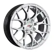 14X6 100/114.3X8 ET35 CB73.1 HYPER SILVER