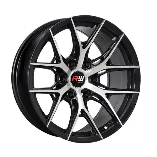 18X9 139.7X6 ET0 CB110 SMATE BLACK MACHINE - 1