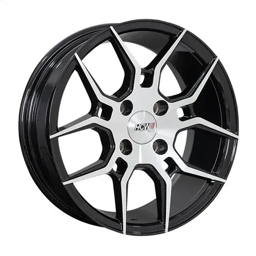 14X6 100/114.3X8 ET35 CB73.1 SILVER MACHINE - 1