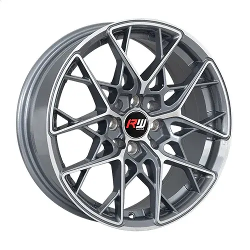 16X7 100/114.3X8 ET35 CB73.1 GUN METAL MACHINE - 1