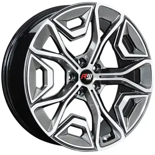 20X9 120X5 ET38 CB72.6 HYPER BLACK MACHINE - 1