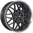 18X7.5 108X5 ET30 CB73.1 GUN METAL/LIP POLISH