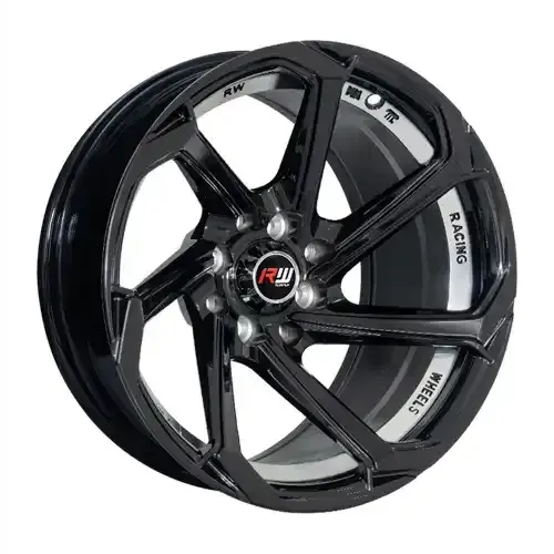 14X7 100/114.3X8 ET0 CB73.1 BLACK/UNDERCUT - 1