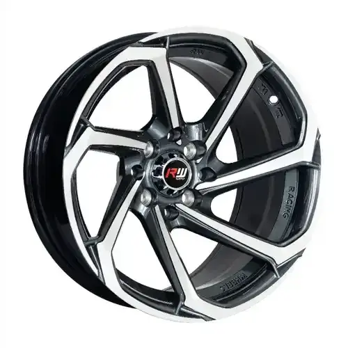 14X7 100/114.3X8 ET0 CB73.1 BLACK/UNDERCUT - 1