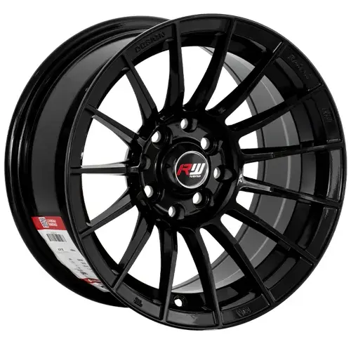 14X7 100/108X8 ET-7 CB73.1 BLACK - 1