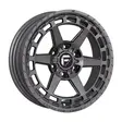 18X9 139.7x6 ET10 CB106.1 SMATE GUN METAL