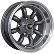 13X7 114.3X4 ET-7 CB73.1 GUN METAL/LIP POLISH