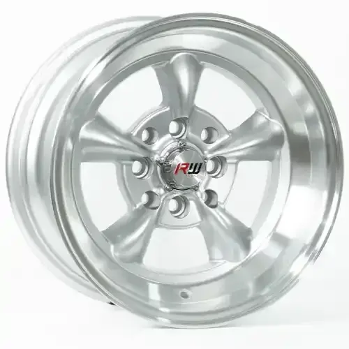 14X7 100/114.3X8 ET-10 CB73.1 HYPER SILVER/LIP POLISH