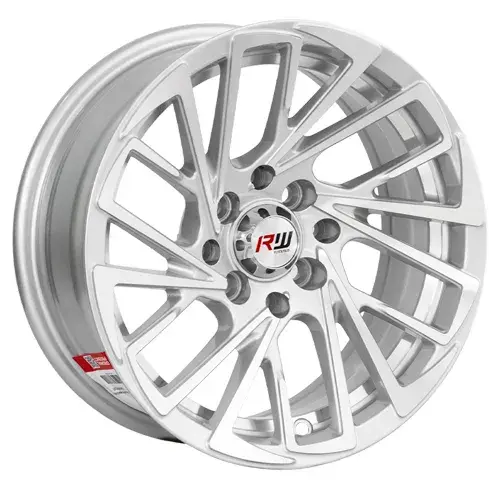 14X6 100/114.3X8 ET-5 CB73.1 SILVER MACHINE/UNDERCUT - 1