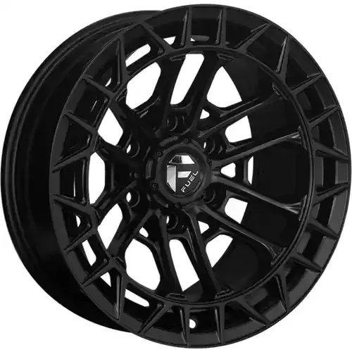 17X9 139.7X6 ET0 CB110.5 SMATE BLACK/RING POLISH - 1