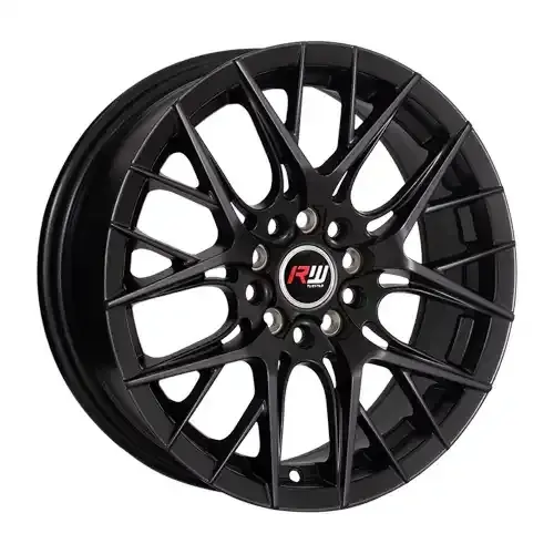 16X7 100/114.3X8 ET38 CB73.1 BLACK - 1