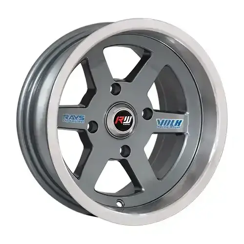 13X7 114.3X4 ET-7 CB73.1 BLACK/LIP POLISH - 1