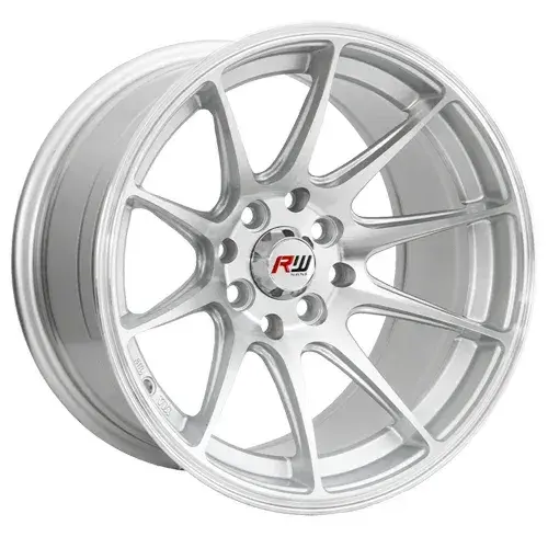 15X8.25 100/114.3X8 ET0 CB73.1 SILVER MACHINE - 1