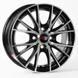 14X5.5 100X4 ET43 CB73.1 BLACK MACHINE/UNDERCUT RED