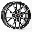 14X5.5 100/114.3X8 ET38 CB73.1 BLACK MACHINE/UNDERCUT