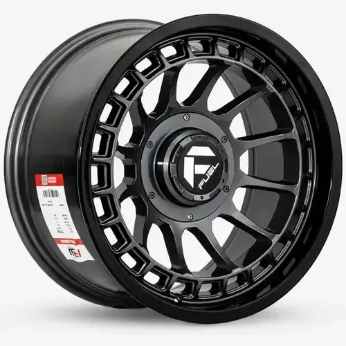 17X9 135/139.7X12 ET-5 CB106.1 SMATE BLACK/LIP BLACK - 1