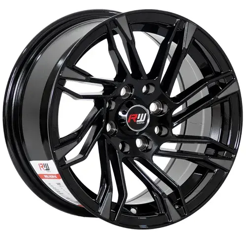 14X7 100/114.3X8 ET20 CB73.1 BLACK MACHINE - 1