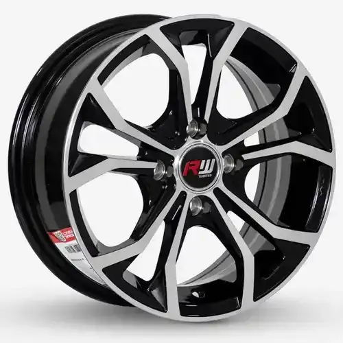 14X6 100x4 ET35 CB73.1 BLACK MACHINE - 1