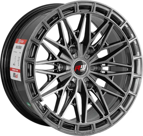 17X8 139.7X6 ET25 CB110.5 HYPER BLACK - 1
