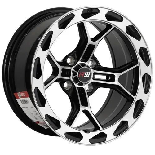 14X7 100X4 ET-5 CB73.1 BLACK MACHINE/RING POLISH - 1