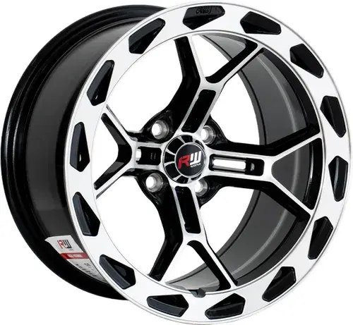 14X7 100X4 ET-5 CB73.1 BLACK MACHINE/RING POLISH - 1