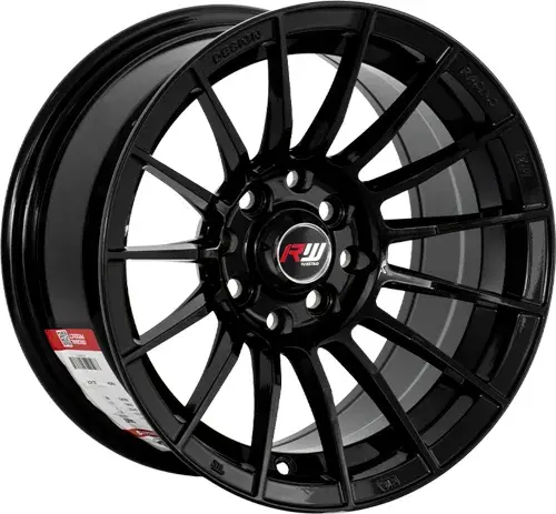 14X7 100/108X8 ET-7 CB73.1 BLACK - 1