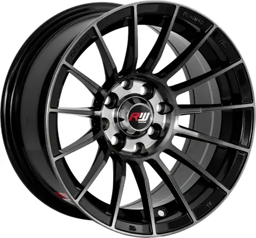 14X7 100/108X8 ET-7 CB73.1 BLACK - 1