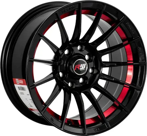 14X7 100/108X8 ET-7 CB73.1 BLACK - 1