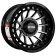 16X8 130/139.7X12 ET-10 CB100.1 BLACK MACHINE/LIP BLACK
