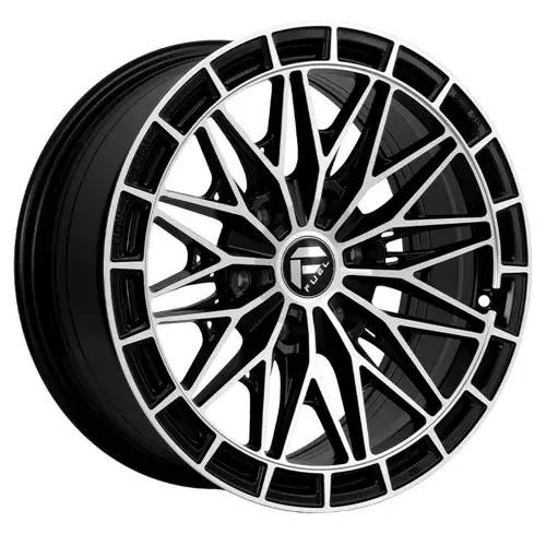 17X8 130X6 ET25 CB74.6 SMATE BLACK MACHINE - 1