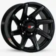15X7 139.7X5 ET-10 CB110.5 BLACK/MACHINE BLACK