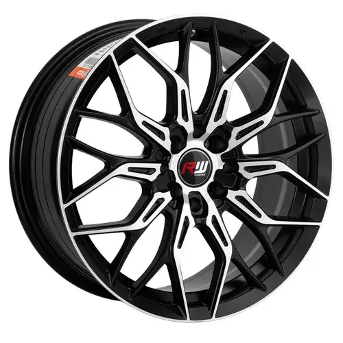 17X7.5 100/114.3X8 ET35 CB73.1 SMATE BLACK MACHINE - 1
