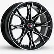 14X6 100/114.3X8 ET35 CB73.1 BLACK MACHINE/UNDERCUT