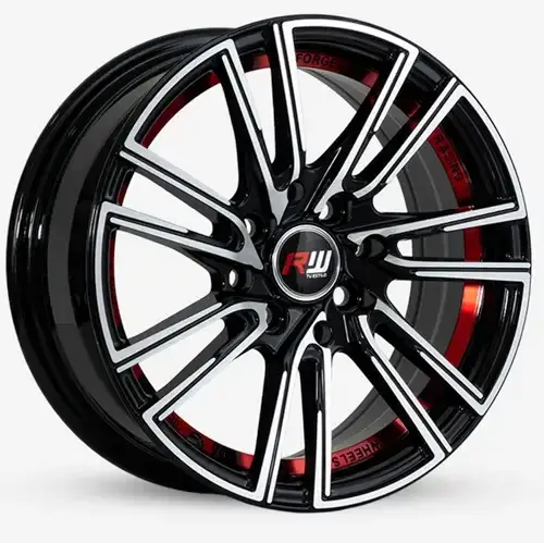 14X6 100/114.3X8 ET35 CB73.1 SILVER MACHINE/UNDERCUT - 1