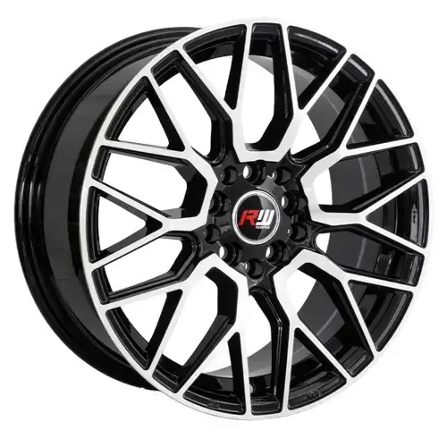 16X7 100/114.3X10 ET40 CB73.1 BLACK MACHINE - 1