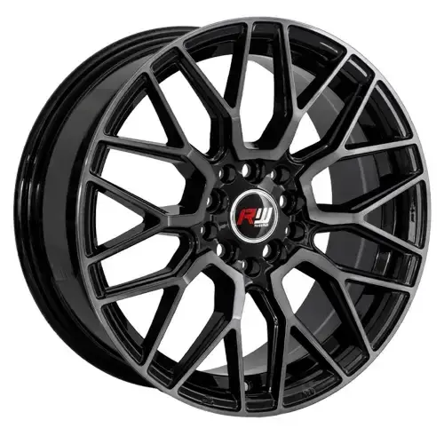 16X7 100/114.3X10 ET40 CB73.1 BLACK MACHINE - 1