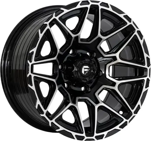 16X8 130X6 ET0 CB74.6 BLACK MACHINE - 1