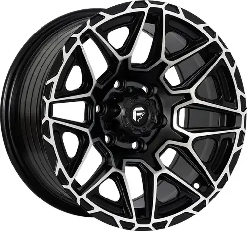 16X8 130X6 ET0 CB74.6 BLACK MACHINE - 1