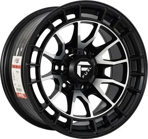 17X9 139.7X6 ET0 CB110.5 SMATE DARK GUN METAL MACHINE - 1