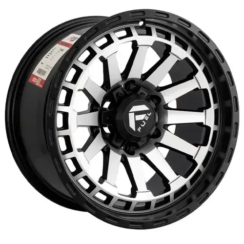 17X9 139.7X6 ET-12 CB110.5 SMATE BLACK MACHINE/LIP SMATE BLACK - 1